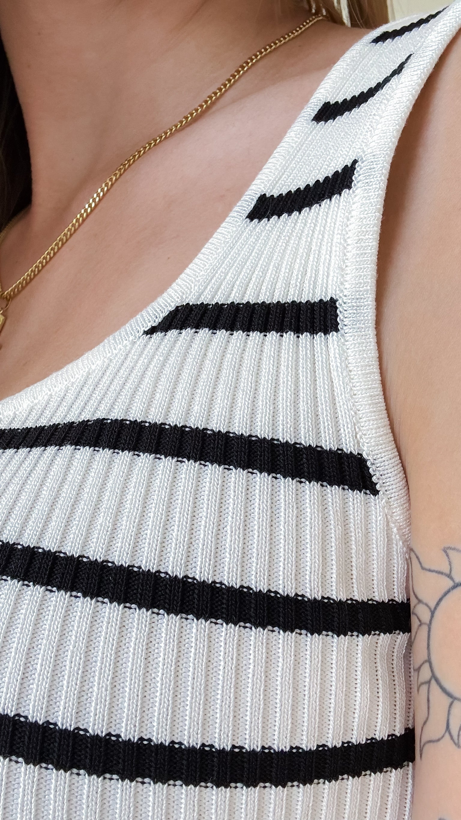 Bellamy Stripe Sweater Tank
