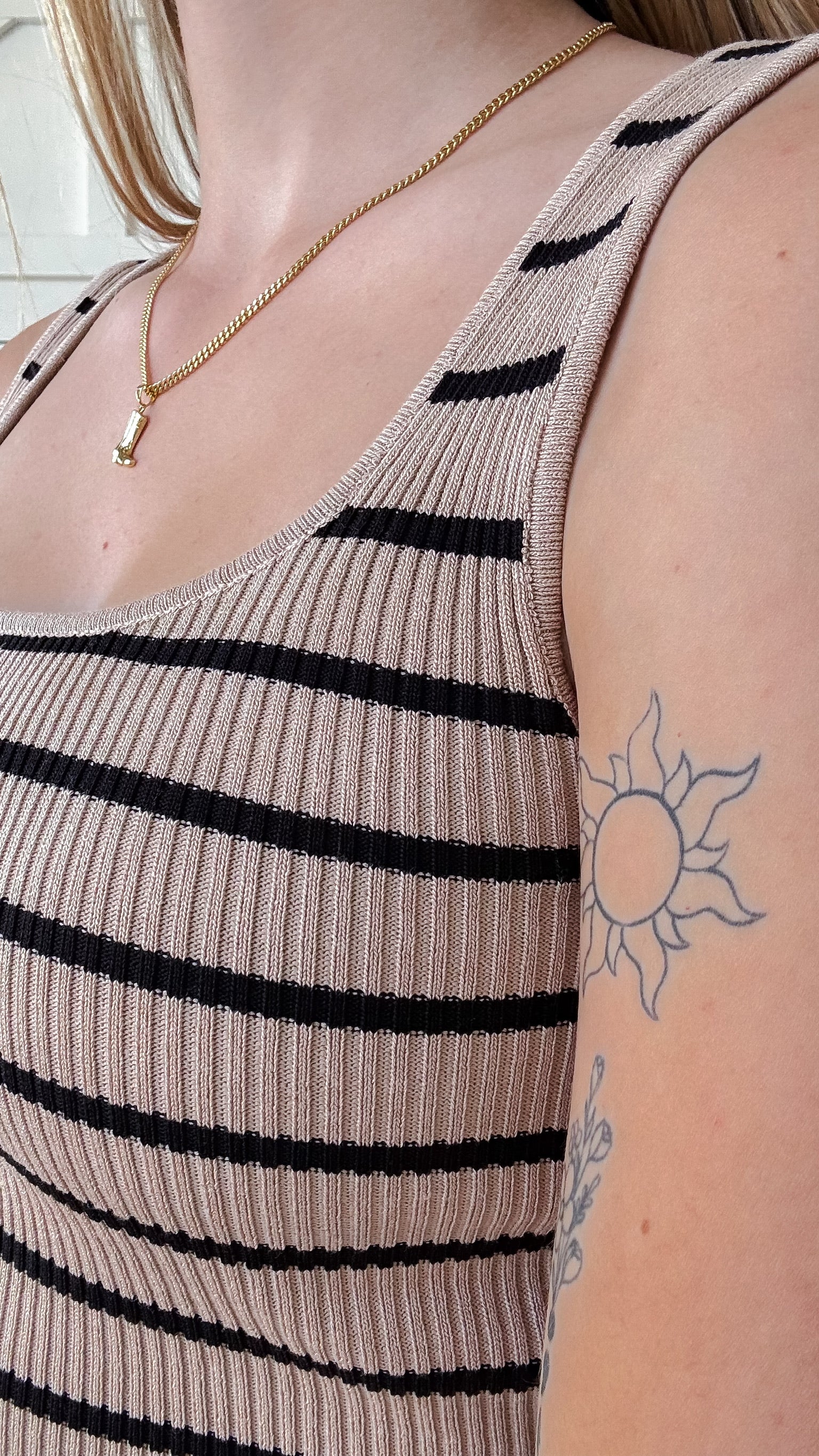 Bellamy Stripe Sweater Tank