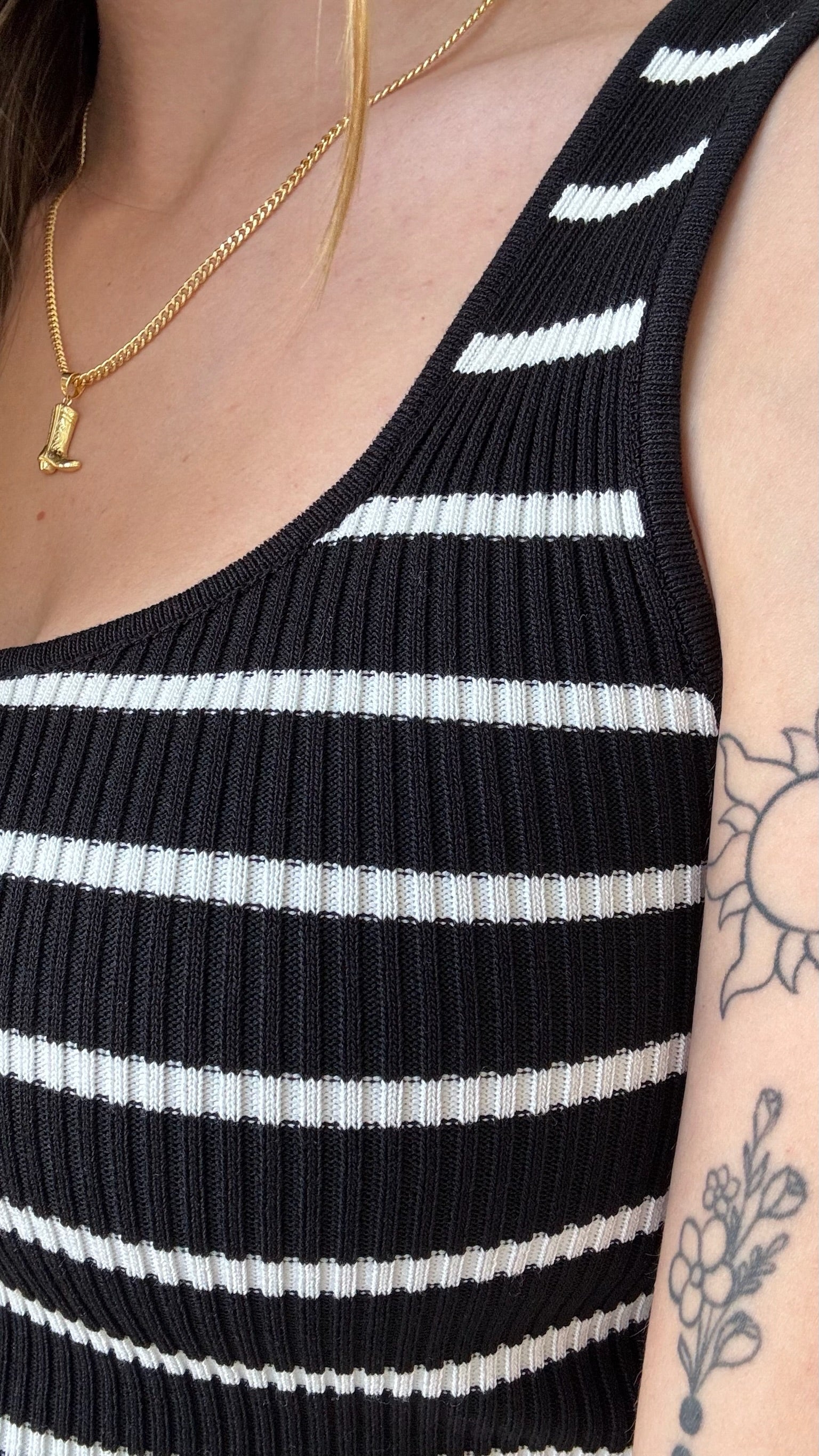Bellamy Stripe Sweater Tank