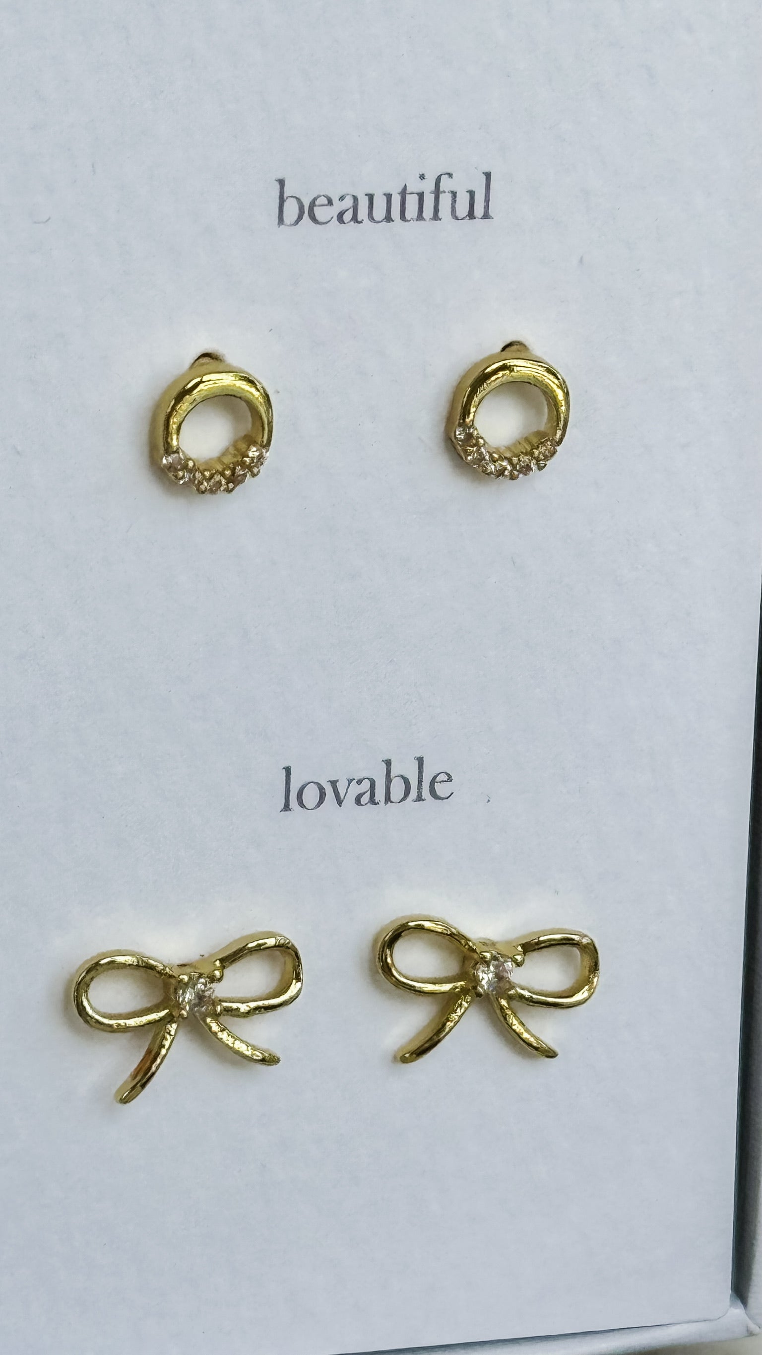 Earring 4 Set Gift Box *Final Sale*