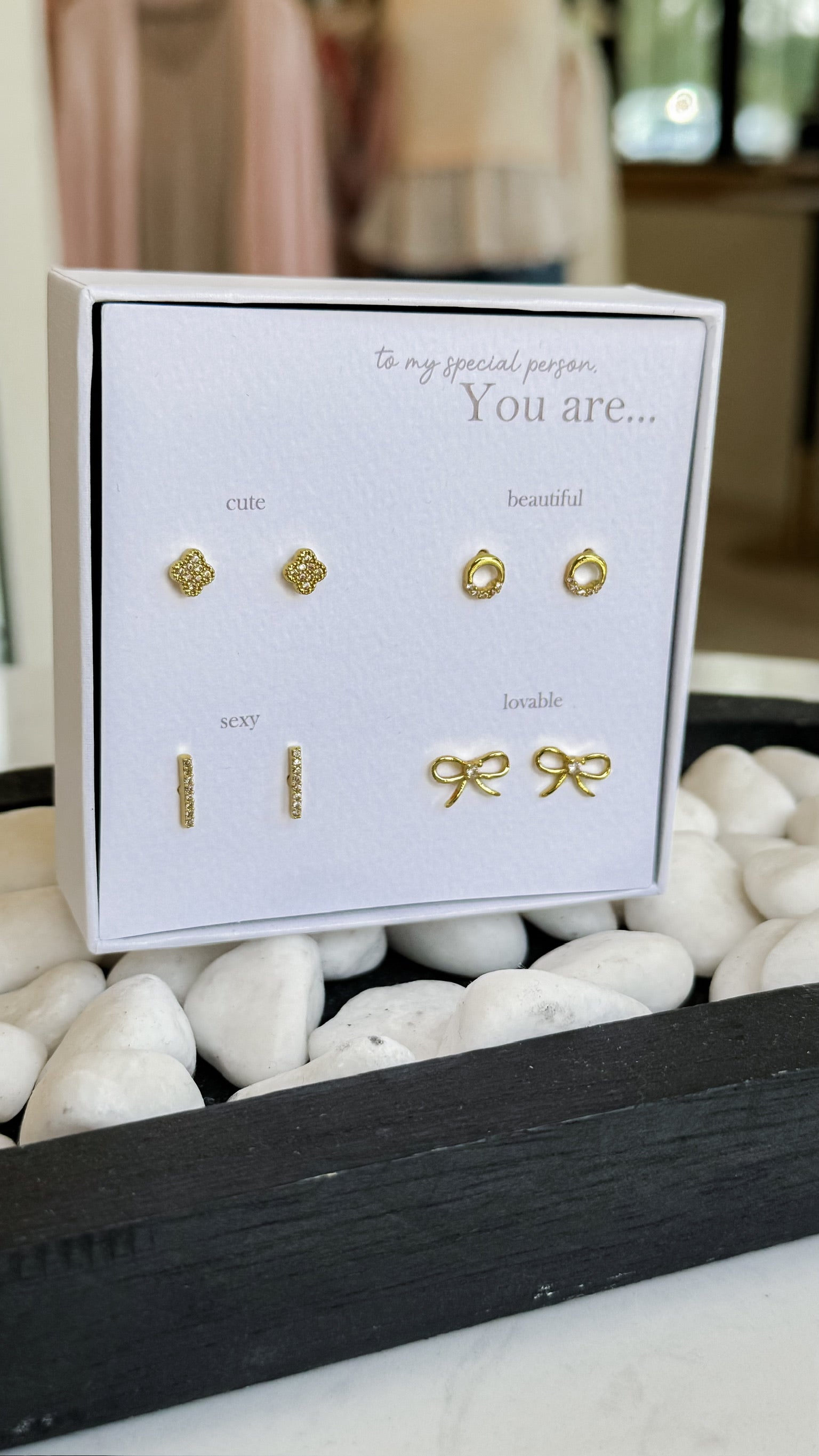 Earring 4 Set Gift Box *Final Sale*