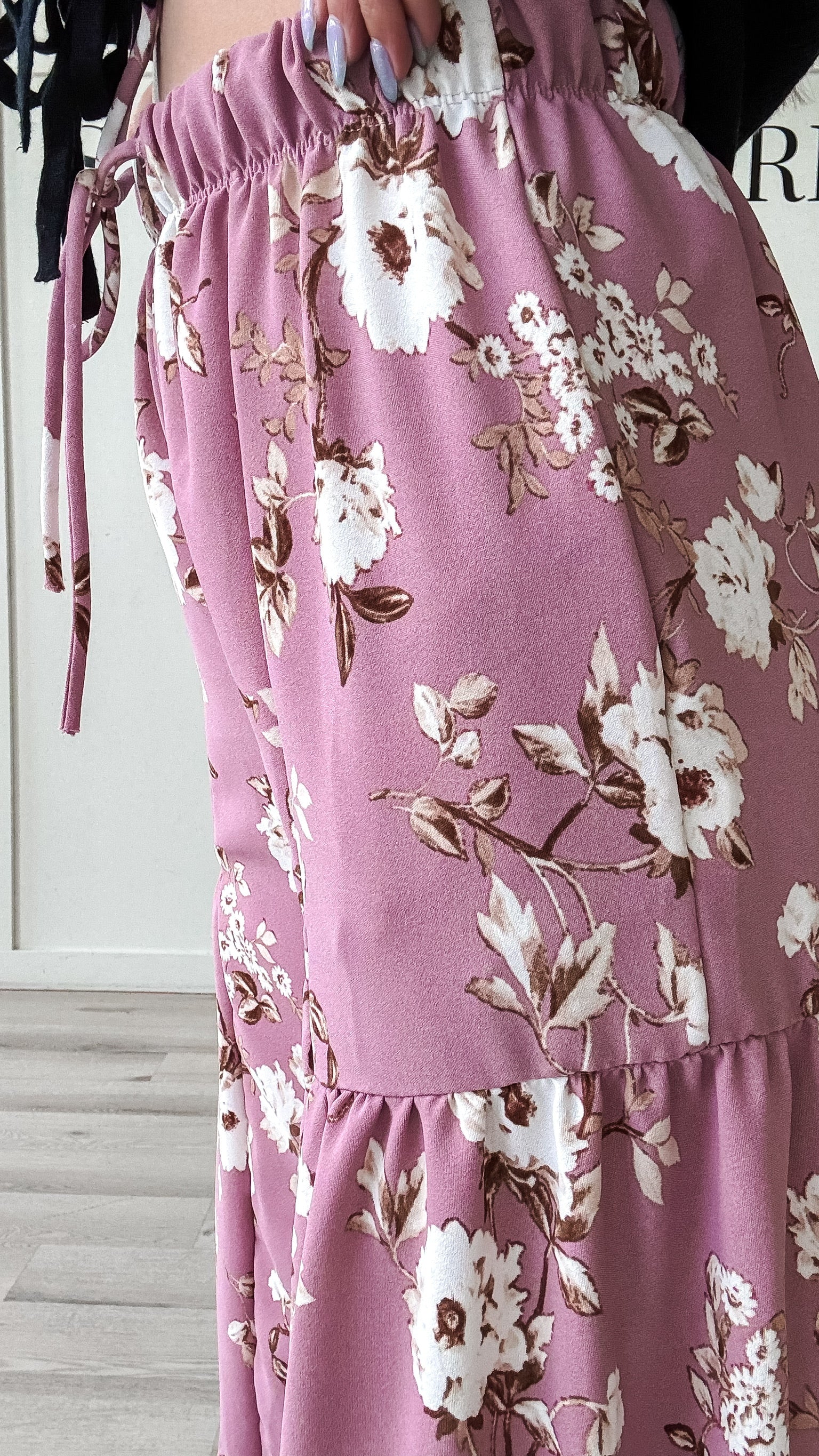 Luella Floral Wide Leg Pants