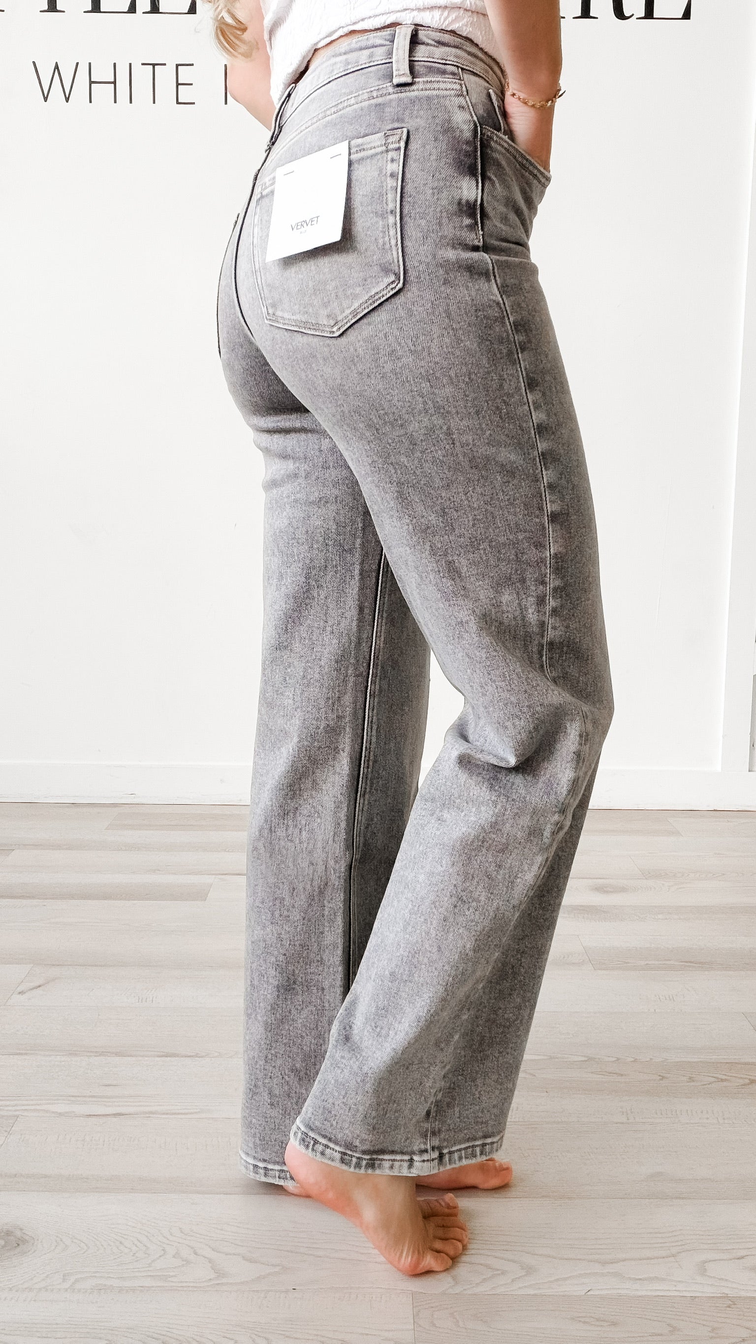 Vervet HR Wide Leg Jeans