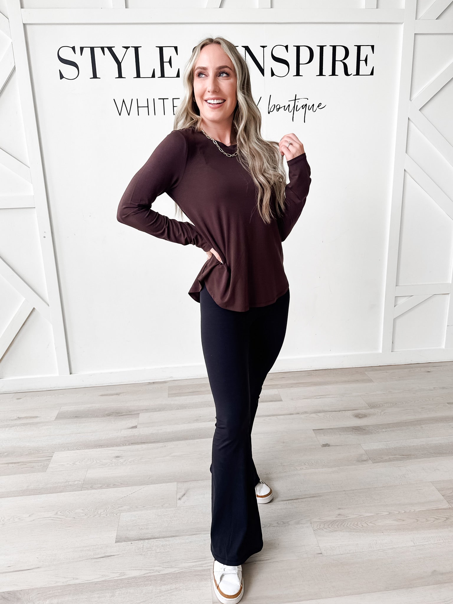 Stassia Long Sleeve Top