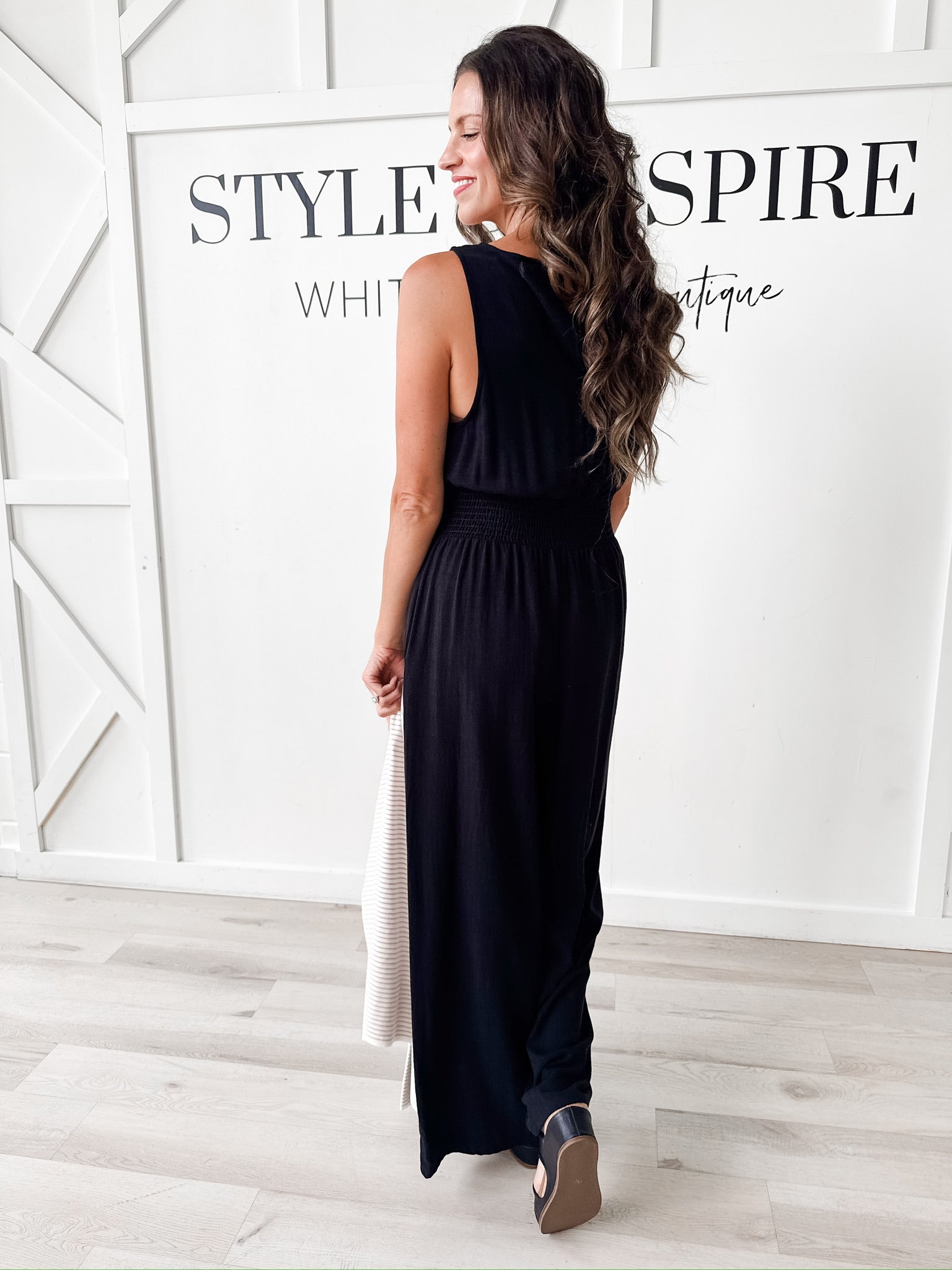 Lindsay Front Tie Jumpsuit