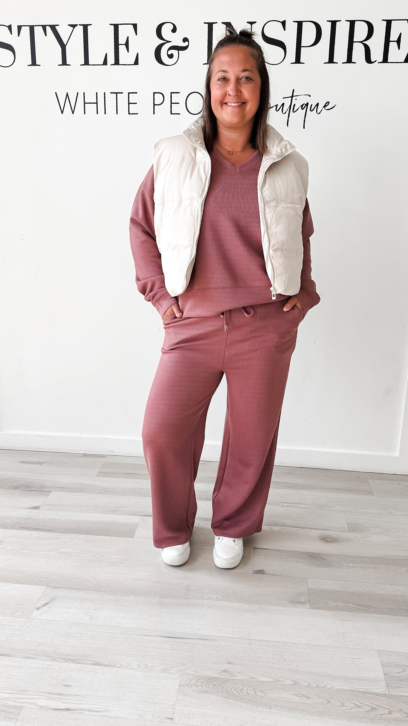 Kit Ribbed Crop Pants