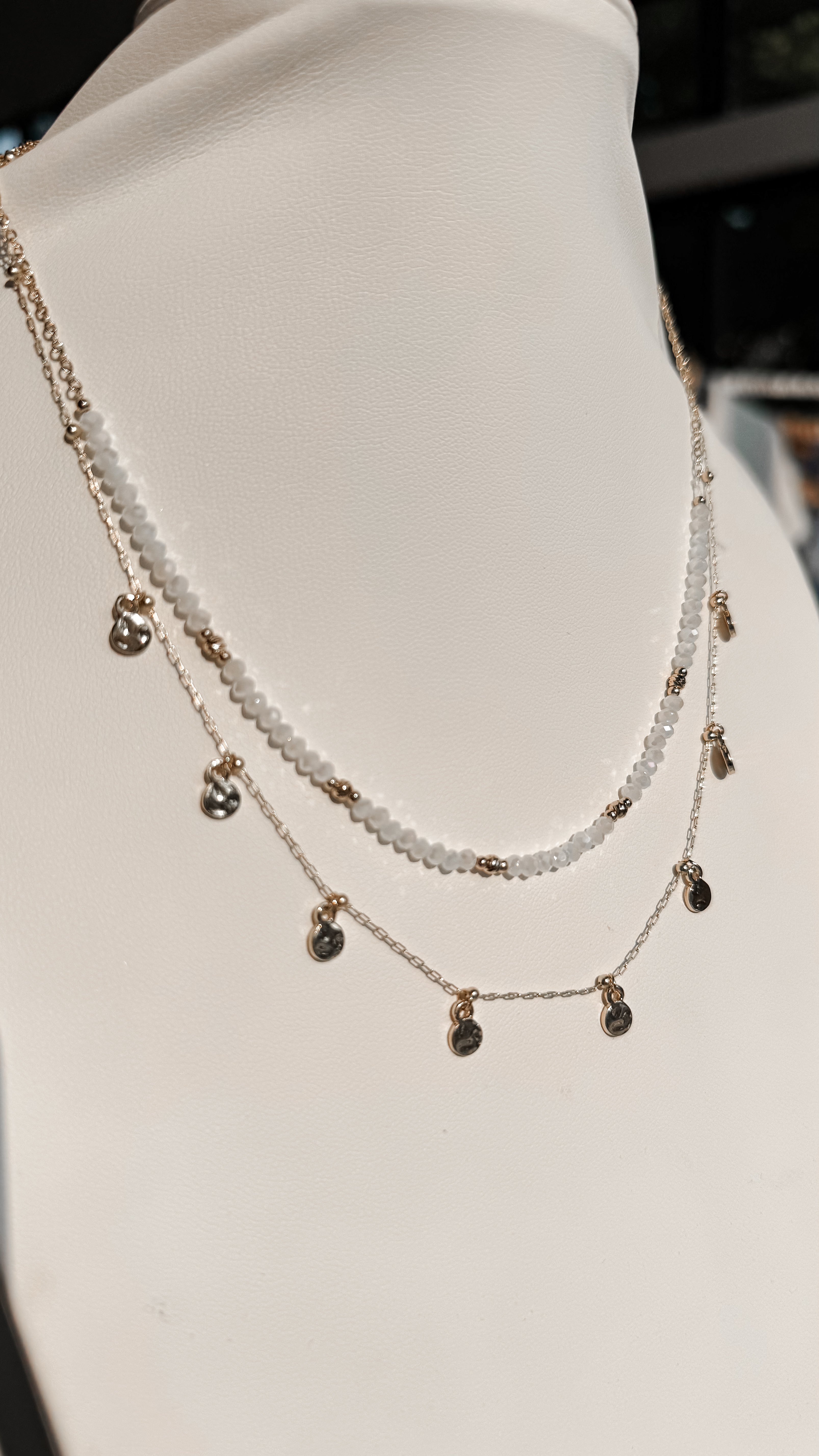 Delicate Disc Charm Necklace *Final Sale*