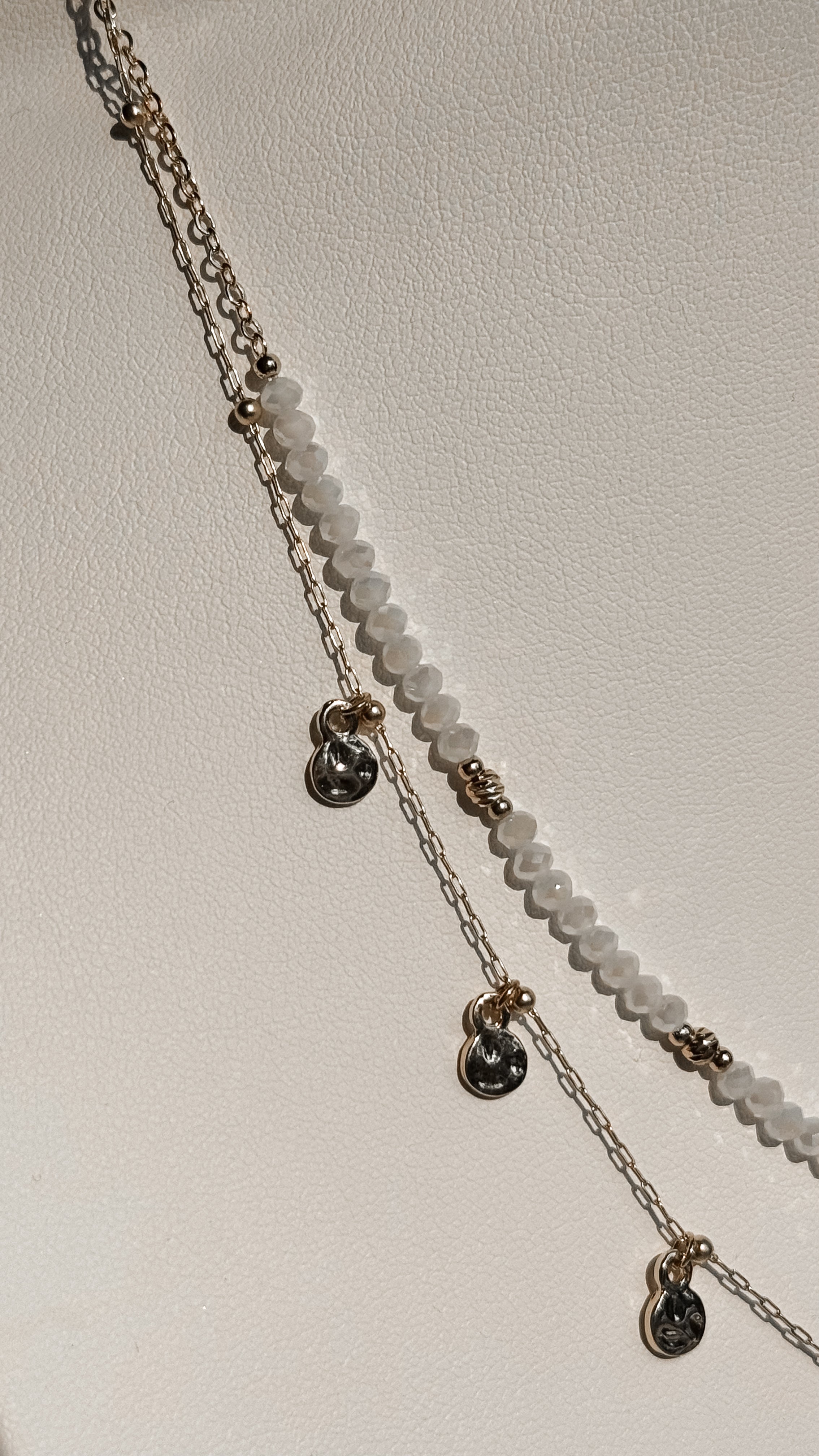 Delicate Disc Charm Necklace *Final Sale*