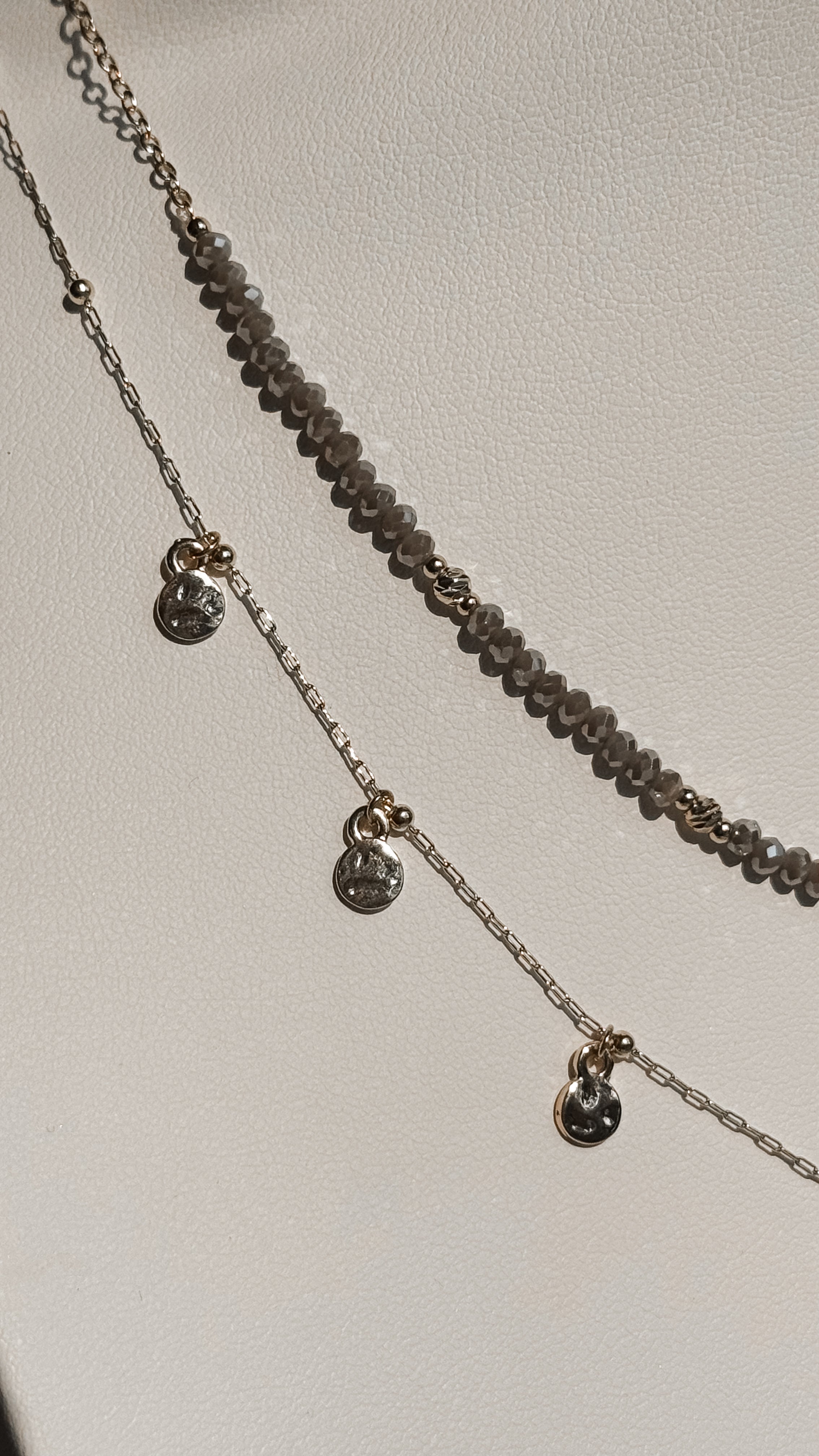 Delicate Disc Charm Necklace *Final Sale*