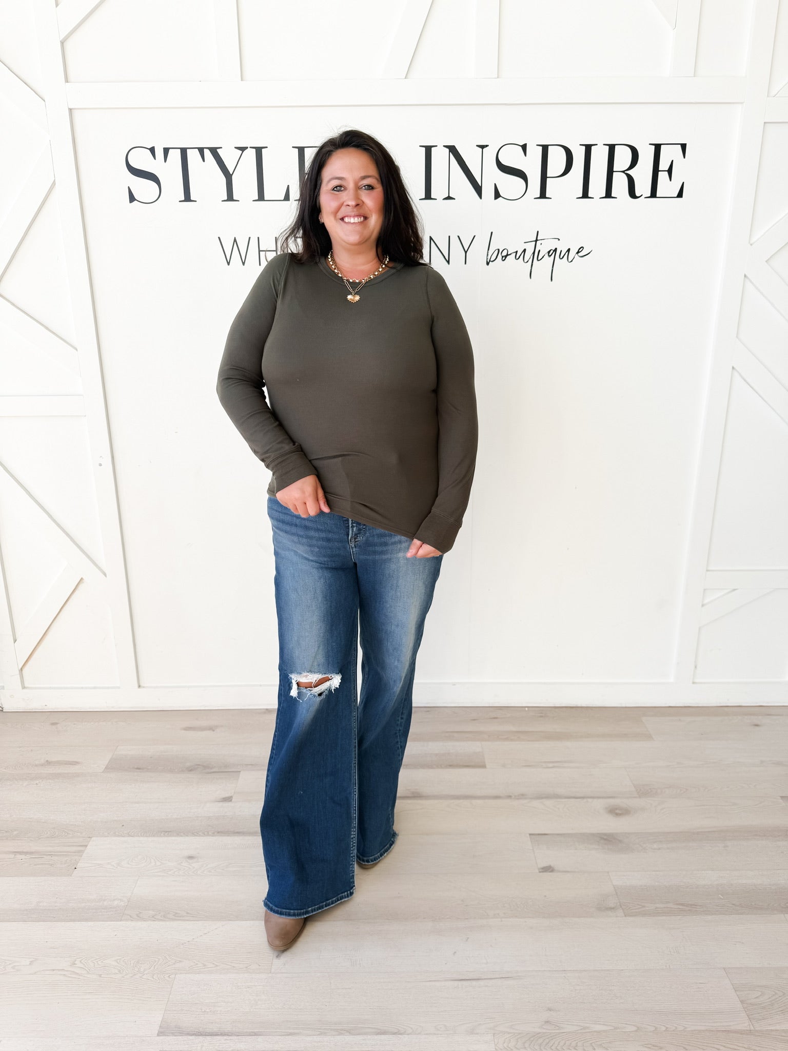 Stacy Long Sleeve Top