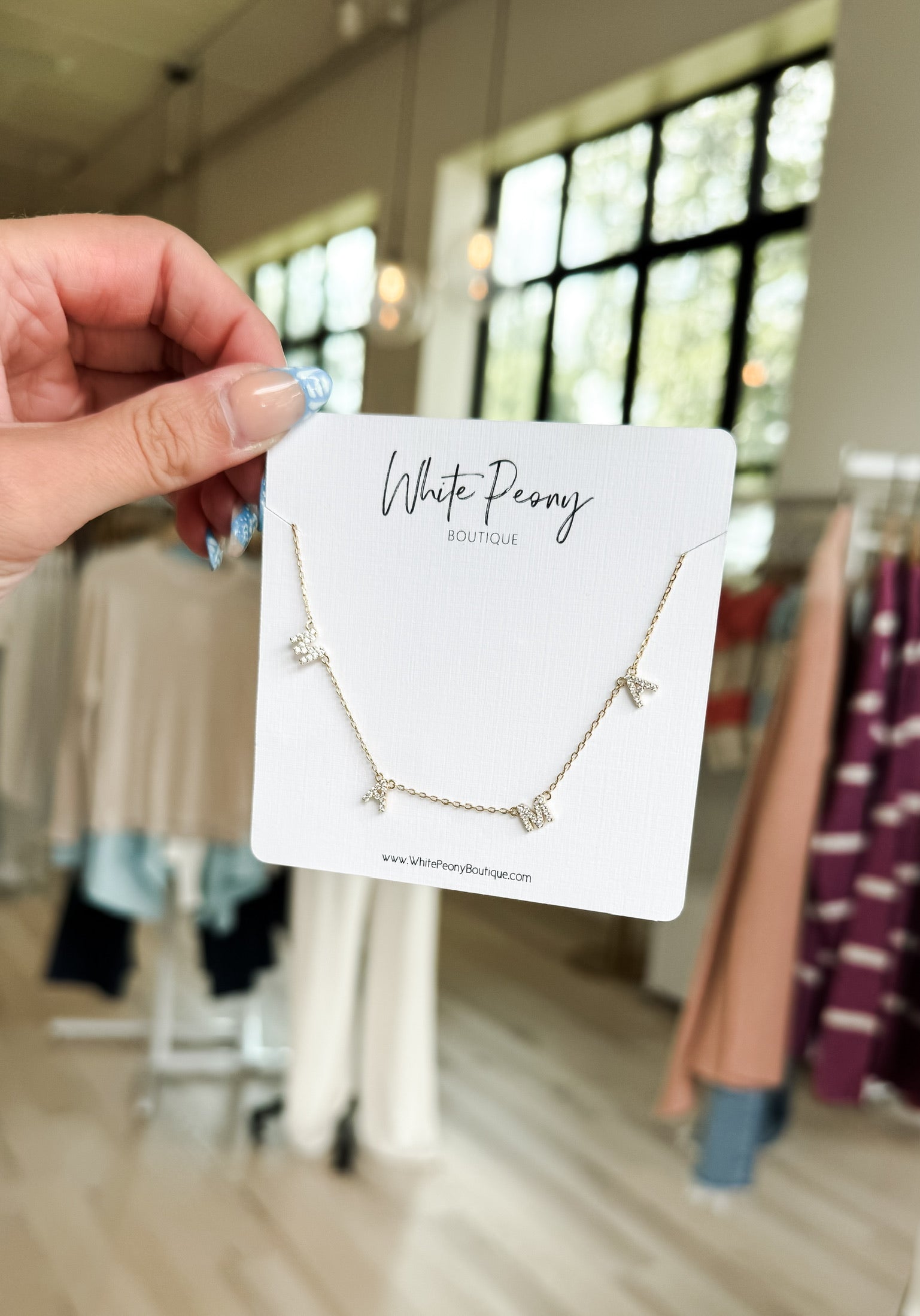 MAMA Gem Necklace