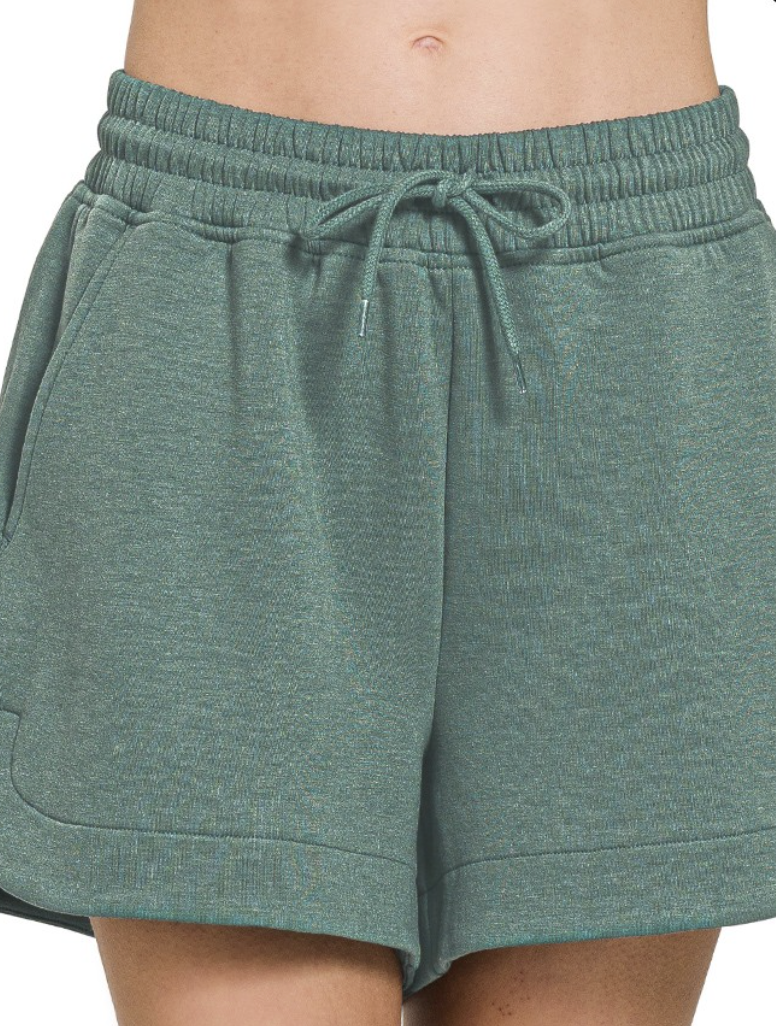 Tenley Scuba Shorts With Pockets *Final Sale*