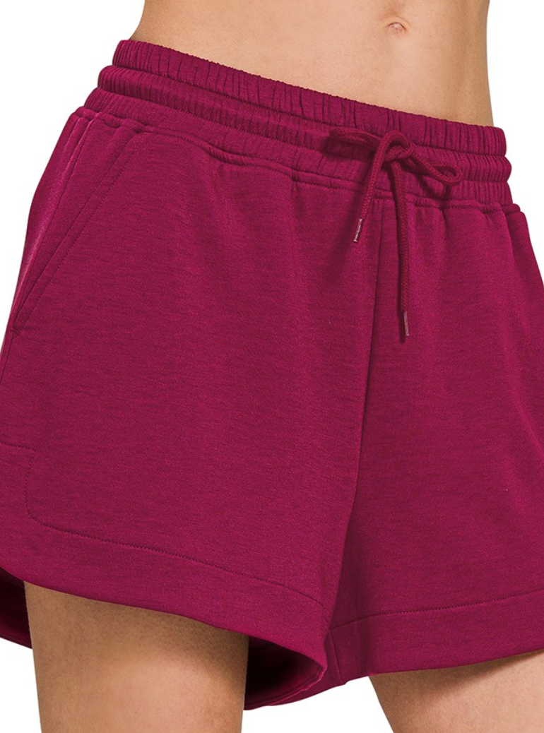 Tenley Scuba Shorts With Pockets *Final Sale*