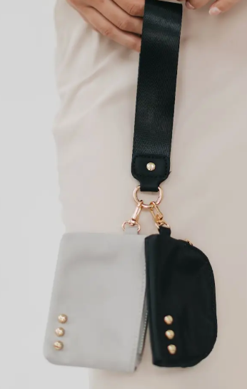 Dolly Dual Pouch Wristlet. *Final Sale*